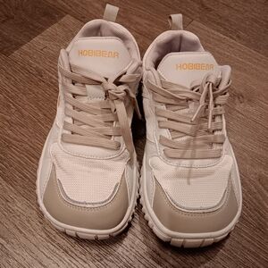 HOBIBEAR Wide Toe Hiking Shoes Unisex Non Slip Outdoor Sneakers Sz 38 Usa 7